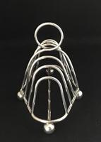 Hukin and Heath Silver Plated 7 Bar Toast Rack (3 of 4) Hukin and Heath Silver Plated 7 Bar Toast Rack (3 of 4)