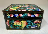 Antique Oriental Cloisonné Enamel Box c.1890 (5 of 8) Antique Oriental Cloisonné Enamel Box c.1890 (5 of 8)