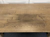 Bleached Oak Farmhouse Refectory Dining Table (13 of 22) Bleached Oak Farmhouse Refectory Dining Table (13 of 22)