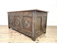 Antique 18th Century Carved Oak Coffer (6 of 10) Antique 18th Century Carved Oak Coffer (6 of 10)