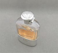 Handsome George V silver & glass hip flask (4 of 6) Handsome George V silver & glass hip flask (4 of 6)
