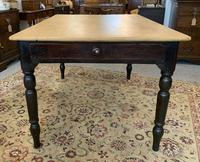 Antique Victorian Pine Farmhouse Table with Drawer (3 of 16) Antique Victorian Pine Farmhouse Table with Drawer (3 of 16)