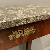 French Empire Marble Top Console Table (6 of 7) French Empire Marble Top Console Table (6 of 7)