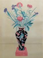Large Original Japanese Inspired Floral Still Life Watercolour Painting (3 of 12) Large Original Japanese Inspired Floral Still Life Watercolour Painting (3 of 12)