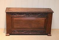 Solid Oak Carved Coffer (8 of 9) Solid Oak Carved Coffer (8 of 9)