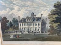 Set of Three Colourised Engravings of Country House Scenes (5 of 5)