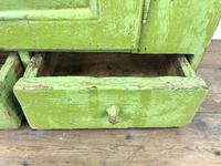 Rustic Antique Green Painted Wall Cupboard (9 of 11) Rustic Antique Green Painted Wall Cupboard (9 of 11)