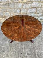 Exceptional Quality Regency Flame Mahogany Centre Table (10 of 10) Exceptional Quality Regency Flame Mahogany Centre Table (10 of 10)