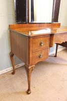 Antique Burr Walnut, Triple Mirror Shaped Dressing Table (3 of 12) Antique Burr Walnut, Triple Mirror Shaped Dressing Table (3 of 12)