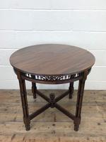 Antique Walnut Circular Centre Table (9 of 10) Antique Walnut Circular Centre Table (9 of 10)