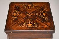 Antique Victorian Inlaid Rosewood Envelope Card Table (6 of 12) Antique Victorian Inlaid Rosewood Envelope Card Table (6 of 12)