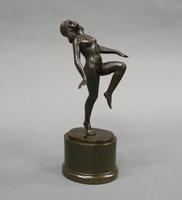 Art Deco Bronze Figure of a Dancing Nude (6 of 6) Art Deco Bronze Figure of a Dancing Nude (6 of 6)