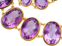 274.91ct Amethyst & 18ct Yellow Gold Rivière Necklace - Antique Victorian (7 of 12) 274.91ct Amethyst & 18ct Yellow Gold Rivière Necklace - Antique Victorian (7 of 12)