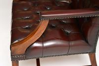 Pair of Antique Deep Buttoned Leather Library Armchairs (2 of 12) Pair of Antique Deep Buttoned Leather Library Armchairs (2 of 12)