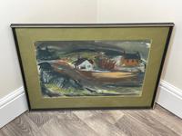 Scottish Mixed Media Painting Cottages in Ayrshire Signed Robert Sinclair Thomson 1915-1983 ARSA, RSW (4 of 27) Scottish Mixed Media Painting Cottages in Ayrshire Signed Robert Sinclair Thomson 1915-1983 ARSA, RSW (4 of 27)