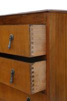 Retro 6 drawer figured walnut chest of drawers c.1930 (7 of 8) Retro 6 drawer figured walnut chest of drawers c.1930 (7 of 8)
