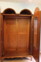 Burr Walnut Dome Top Double Hanging Wardrobe (8 of 9) Burr Walnut Dome Top Double Hanging Wardrobe (8 of 9)