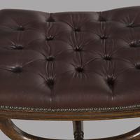 Regency Leather Footstool (3 of 3) Regency Leather Footstool (3 of 3)