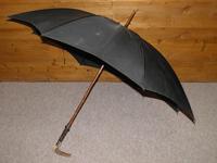 Antique hallmarked 1890 silver brigg black canopy umbrella 'T.S.E.' 'Edinburgh' (5 of 15) Antique hallmarked 1890 silver brigg black canopy umbrella 'T.S.E.' 'Edinburgh' (5 of 15)