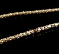 Victorian Snake Link Guard Chain, Muff Chain Necklace (2 of 12) Victorian Snake Link Guard Chain, Muff Chain Necklace (2 of 12)
