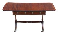 19th Century Inlaid Mahogany Folding Sofa Table (4 of 9) 19th Century Inlaid Mahogany Folding Sofa Table (4 of 9)