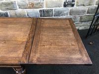 Large Antique Oak 10ft 6" Extending Dining (10 of 12) Large Antique Oak 10ft 6" Extending Dining (10 of 12)
