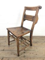 Set of Four Victorian Elm Chapel Chairs (4 of 7) Set of Four Victorian Elm Chapel Chairs (4 of 7)