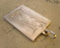 Vintage Pocket Watch Chain Silver Fob 1970s Large St Christopher Solid Silver Fob (4 of 7) Vintage Pocket Watch Chain Silver Fob 1970s Large St Christopher Solid Silver Fob (4 of 7)