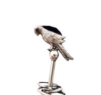 Antique Edwardian Sterling Silver 'Parrot' Hat Pin Cushion / Stand 1907 (2 of 8) Antique Edwardian Sterling Silver 'Parrot' Hat Pin Cushion / Stand 1907 (2 of 8)