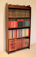 Dark Oak Open Bookcase (4 of 10) Dark Oak Open Bookcase (4 of 10)