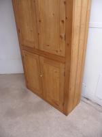 English Victorian Waxed Antique Pine 4 Door Kitchen Storage Cupboard (3 of 12) English Victorian Waxed Antique Pine 4 Door Kitchen Storage Cupboard (3 of 12)