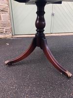 Antique Mahogany Twin Pillar Extending Dining Table (4 of 11) Antique Mahogany Twin Pillar Extending Dining Table (4 of 11)