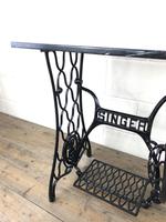 Antique Singer Sewing Machine Table with Marble Top (6 of 8) Antique Singer Sewing Machine Table with Marble Top (6 of 8)