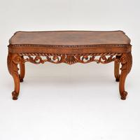 Antique Burr Walnut Coffee Table (2 of 9) Antique Burr Walnut Coffee Table (2 of 9)