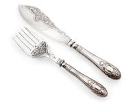 Pair of Victorian Boxed Silver Plated Fish Servers (4 of 6) Pair of Victorian Boxed Silver Plated Fish Servers (4 of 6)