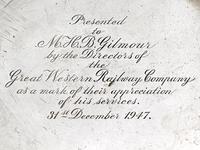 George III 7" Silver Salver Presented by The Great Western Railway Company (4 of 6) George III 7" Silver Salver Presented by The Great Western Railway Company (4 of 6)