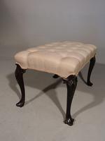 Pair of Early 20th Century Mahogany Stools (4 of 6) Pair of Early 20th Century Mahogany Stools (4 of 6)