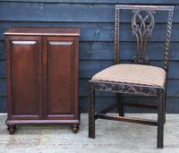 Unusual Georgian Small Proportioned Mahogany Cabinet / Cupboard with Interior Drawers (11 of 12) Unusual Georgian Small Proportioned Mahogany Cabinet / Cupboard with Interior Drawers (11 of 12)