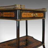 Antique Etagere, Italian, Mahogany, Boxwood, 3 Tier Whatnot, Victorian c.1900 (3 of 12) Antique Etagere, Italian, Mahogany, Boxwood, 3 Tier Whatnot, Victorian c.1900 (3 of 12)