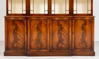 Regency Style 4 Door Breakfront Mahogany Bookcase (9 of 9) Regency Style 4 Door Breakfront Mahogany Bookcase (9 of 9)