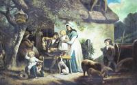 Pair of Early 19th Century Country Genre Scenes Oil on Canvas (12 of 21) Pair of Early 19th Century Country Genre Scenes Oil on Canvas (12 of 21)
