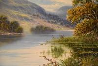 Oil Painting by M.C Hider "A Highland Loch" (3 of 5) Oil Painting by M.C Hider "A Highland Loch" (3 of 5)