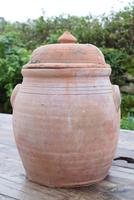 Large Earthenware Lidded Storage Jar (5 of 10) Large Earthenware Lidded Storage Jar (5 of 10)