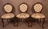 Fantastic Set of 6 Victorian Walnut Dining Chairs (8 of 14) Fantastic Set of 6 Victorian Walnut Dining Chairs (8 of 14)