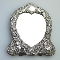 William Comyns : A Fine Large Quality Antique Solid Silver Novelty Mirror C.1905 (2 of 11) William Comyns : A Fine Large Quality Antique Solid Silver Novelty Mirror C.1905 (2 of 11)