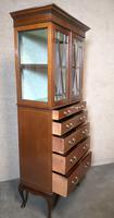 Edwardian Inlaid Mahogany Display / China Cabinet (6 of 10) Edwardian Inlaid Mahogany Display / China Cabinet (6 of 10)