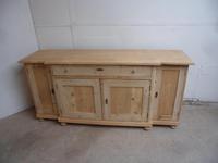 2 Metre Antique Pine 4 Door Breakfront Sideboard / TV Stand to wax / paint (3 of 9) 2 Metre Antique Pine 4 Door Breakfront Sideboard / TV Stand to wax / paint (3 of 9)