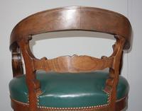 Carved Oak Victorian Desk Chair (7 of 9) Carved Oak Victorian Desk Chair (7 of 9)