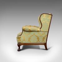 Antique Wing-Back Armchair, English, Lounge, Fireside, Seat, Edwardian c.1910 (12 of 12) Antique Wing-Back Armchair, English, Lounge, Fireside, Seat, Edwardian c.1910 (12 of 12)