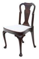 Set of 8 Mahogany Dining Chairs Queen Anne revival c.1910 (4 of 11) Set of 8 Mahogany Dining Chairs Queen Anne revival c.1910 (4 of 11)